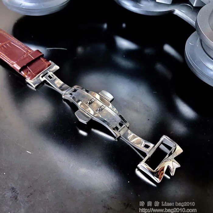 江詩丹頓 Vacheron Constantin 大氣爆款 頂級機械機芯 真牛皮錶帶 精品男士腕表  wssb4859